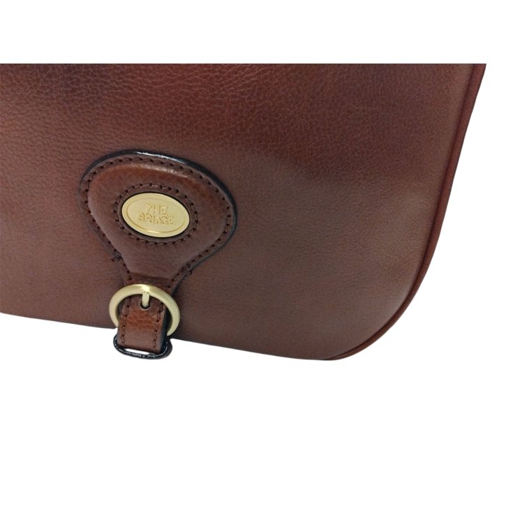 the bridge Schultertasche M marrone